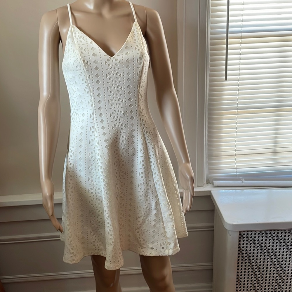 GUESS worn once size 4 white dress